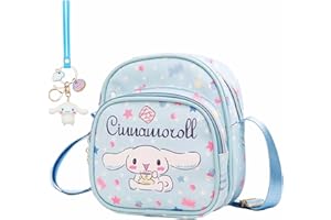 RPAVUTZ Cute Mini Crossbody Purse, Leather Messenger Shoulder Bag, Cartoon Design, A-g-e-s 3-6, 2Pcs