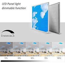 Superyofo 6Pack 2 * 2FT 4800LM LED Flat Panel