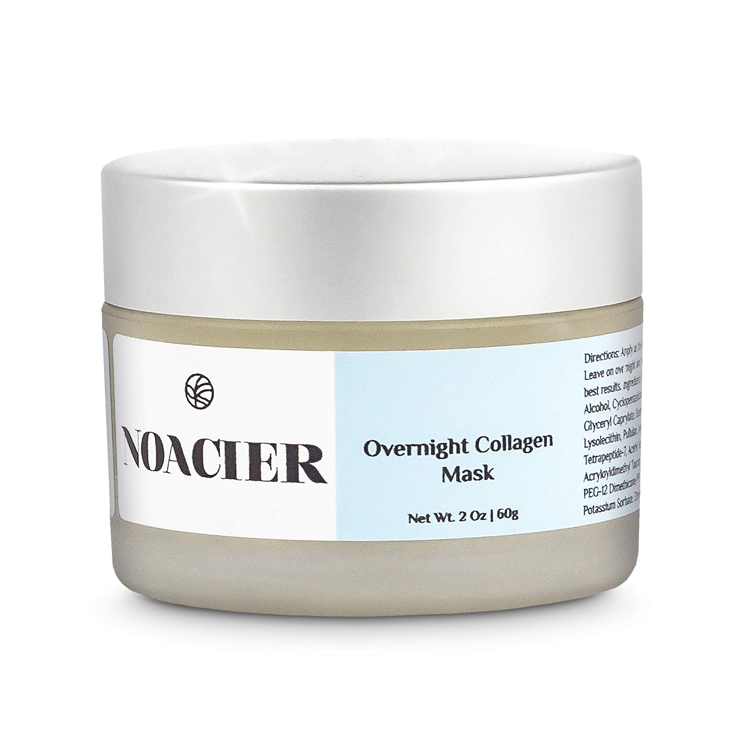 Noacier Overnight Collagen Face Mask, Anti Aging, Wrinkle Free Moisturizer for Tightening and Firming Skin