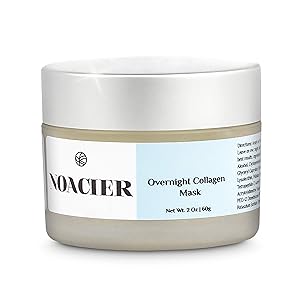 Noacier Overnight Collagen Face Mask, Anti Aging, Wrinkle Free Moisturizer for Tightening and Firming Skin