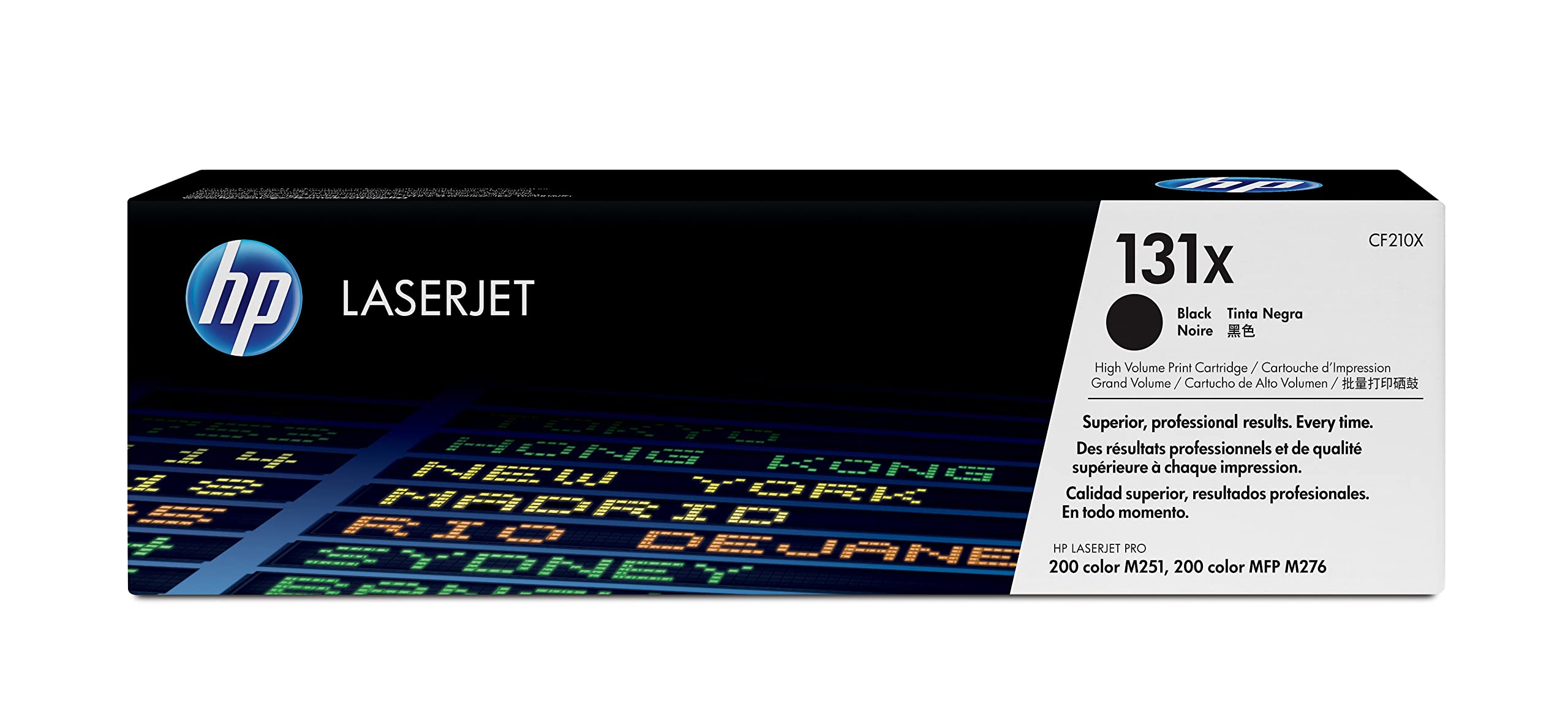 HP CF210XD 131X High Yield Original LaserJet Toner Cartridges, Black, Multipack, Dual Pack (High Yield)