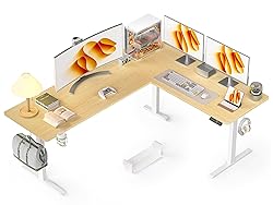 WALKINGDESK 75x61 Inches Reversible L Shaped