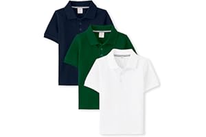 Gymboree Boys and Toddler Short Sleeve Polo Shirt Multipack