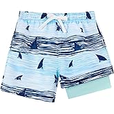 westwolf Boys Swim Trunks Compression Liner Bathing Suit Quick Dry Swimsuit 5-16T