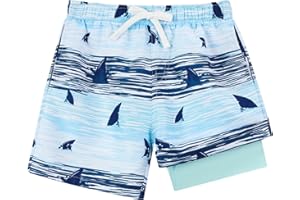 westwolf Boys Swim Trunks Compression Liner Bathing Suit Quick Dry Swimsuit 5-18T