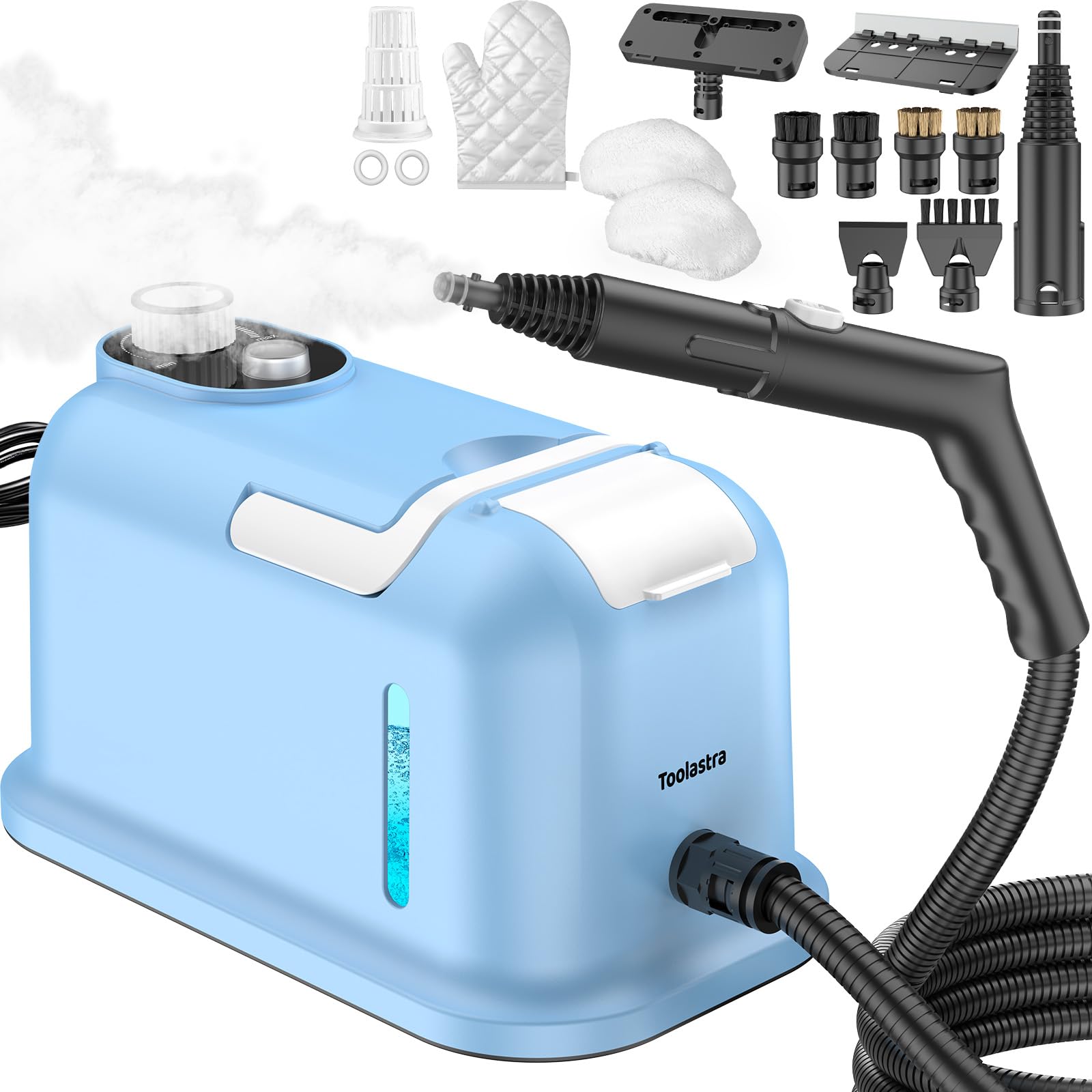 Photo 1 of 60.87oz Heavy Duty Steam Cleaner 10s Rapid Heating Handheld Steam Cleaner for Home, Steamer for Cleaning for Home, Car, Grout, Tile, Floor, Dirt