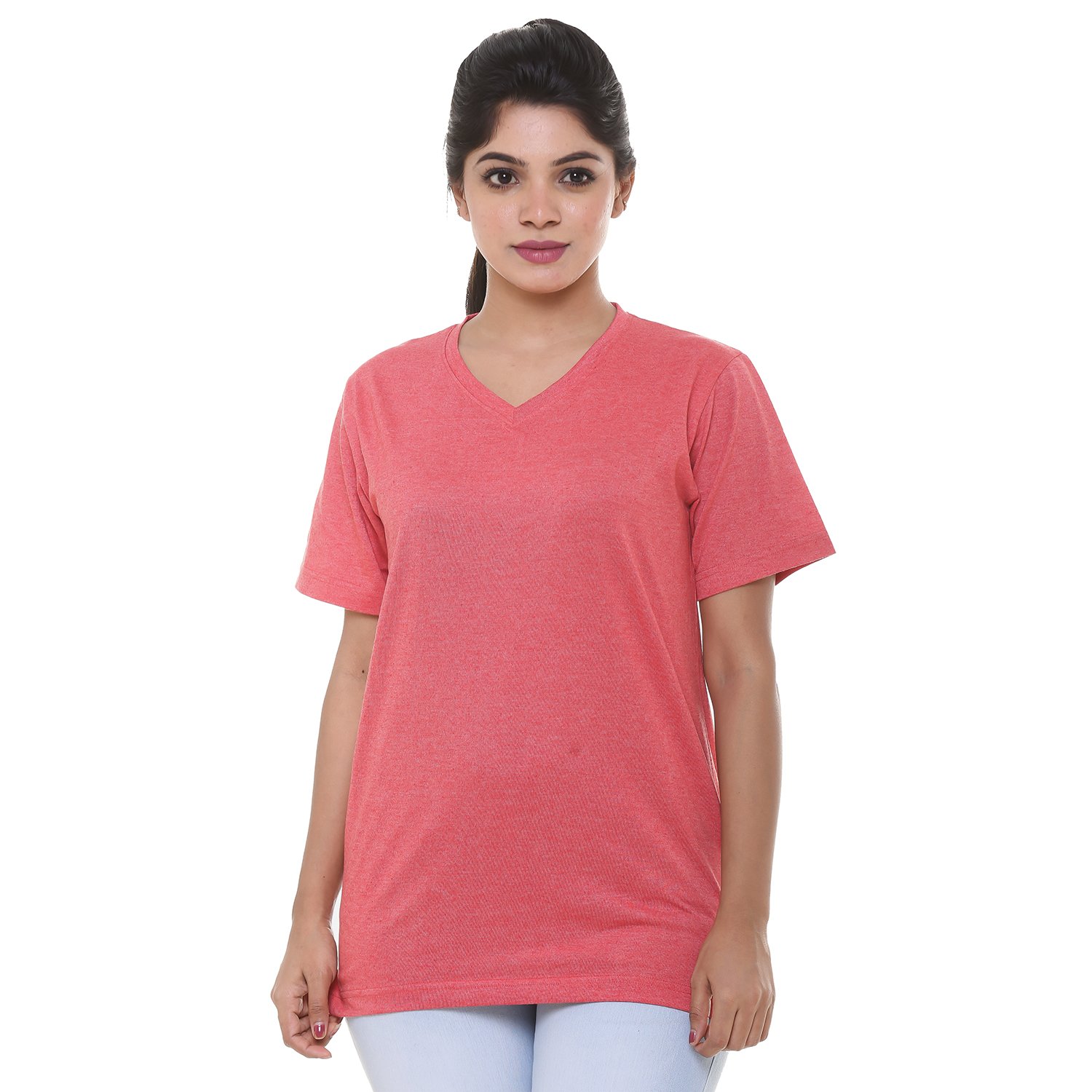 easy 2 wear womens t-shirts (size s to 4xl) loose and long fit