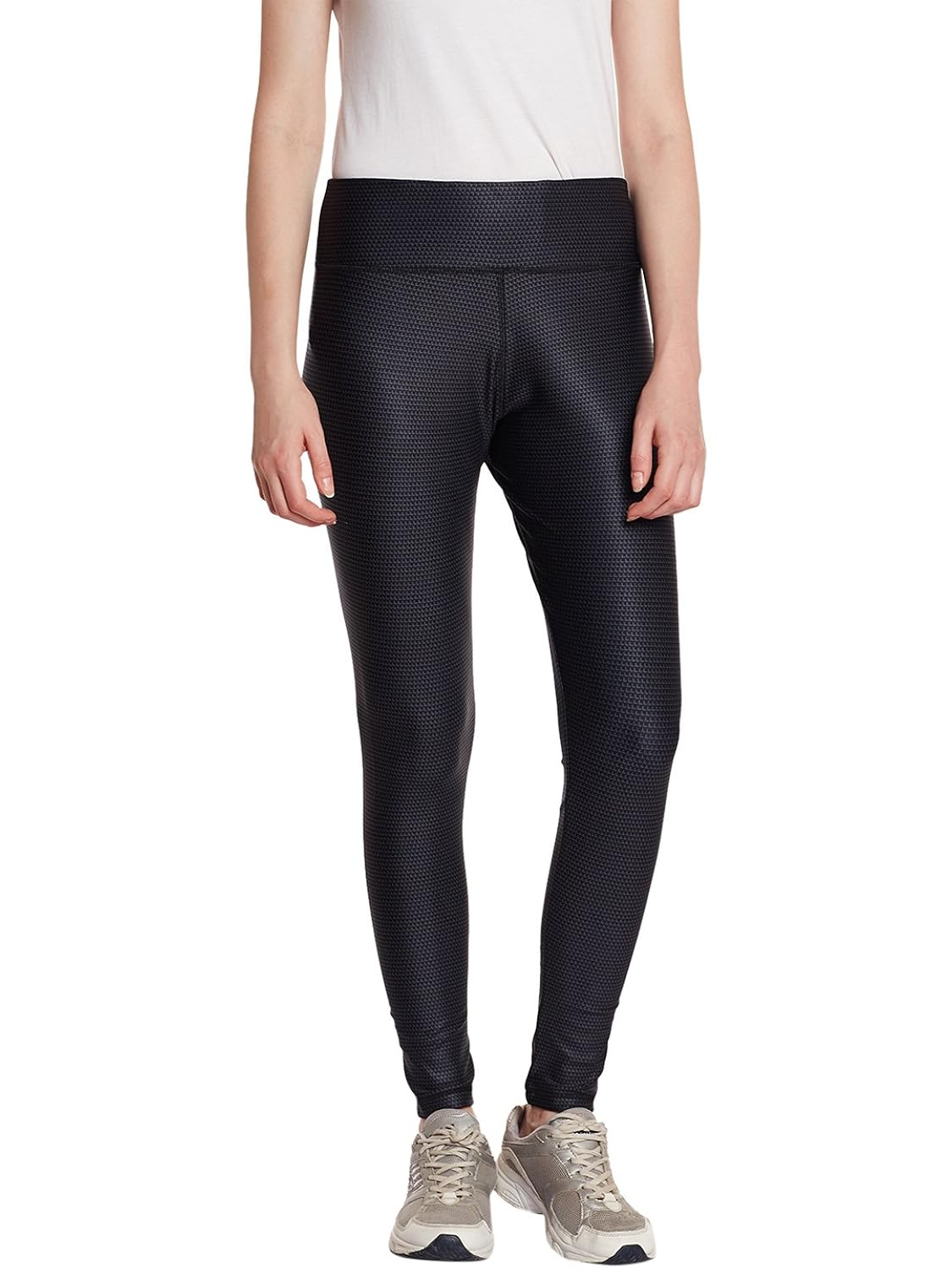 claura printed polyester multicolor yoga pant tight legging for womens