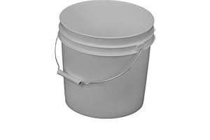 API KIRK; LETICA 50 mil 1 Gallon Bucket (50 mil) 8" diameter, 7.25" height (2 Gallon)