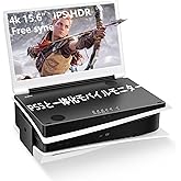 G-STORY 15.6" Inch IPS 4k 60Hz Portable Monitor Gaming Display Integrated with PS5(not Included) 3840×2160 with 2 HDMI Ports,