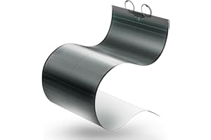 BougeRV Yuma 200W CIGS Thin-Film Flexible Solar Panel, The Most Flexible Solar Panel with Pre-Punched Holes for Easy Installation