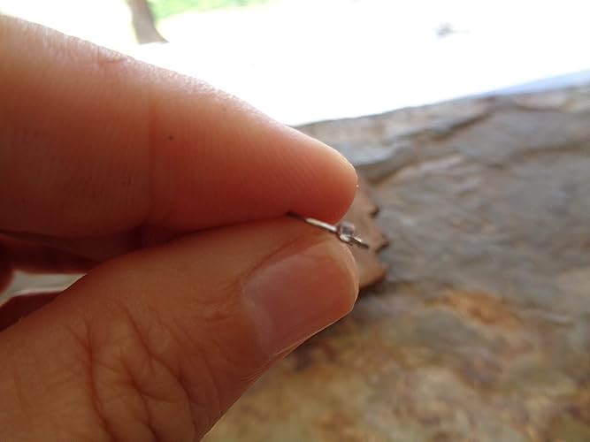 ? CHIRURGENSTAHL KRISTALL NASENRING ? Ring Piercing oder Fake, Helix