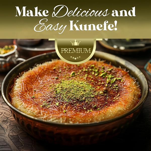 CERES GOURMET DRIED KATAIFI SHREDDED FILLO DOUGH FOR DUBAI CHOCOLATE BAR, PREMIUM TURKISH CHOPPED KADAYIF PASTRY DOUGH INGREDIENT FOR KUNAFA, KNAFEH, AND KATIFI, FRESHLY PACKAGED 100G (3.5 OZ)