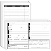 Pet, Dog, Cat Grooming Customer Information Card &ndash; Client Contact Profile Record Cards | Printed on Premium Cardstock | 5 x 8 Inches | 50 per Pack
