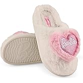 Barbie Womens Slippers Fuzzy House Slippers for Women Outdoor and Indoor Soft Plush