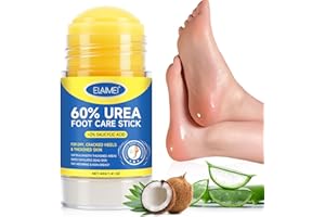 GENERIC 60% Urea Cream Stick with Salicylic Acid 2%, Severe Cracked Heel Repair Restoring Balm, Urea Hydrating Foot Cream, Foot Lotion Heel Stick Repairs and Hydrates Dry and Cracked Feet and Hand
