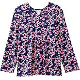 Women's Open Back Pleated Panel Top