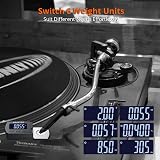 Proster Digital Turntable Stylus Force Scale 0.01-5g with LCD Backlight view 4