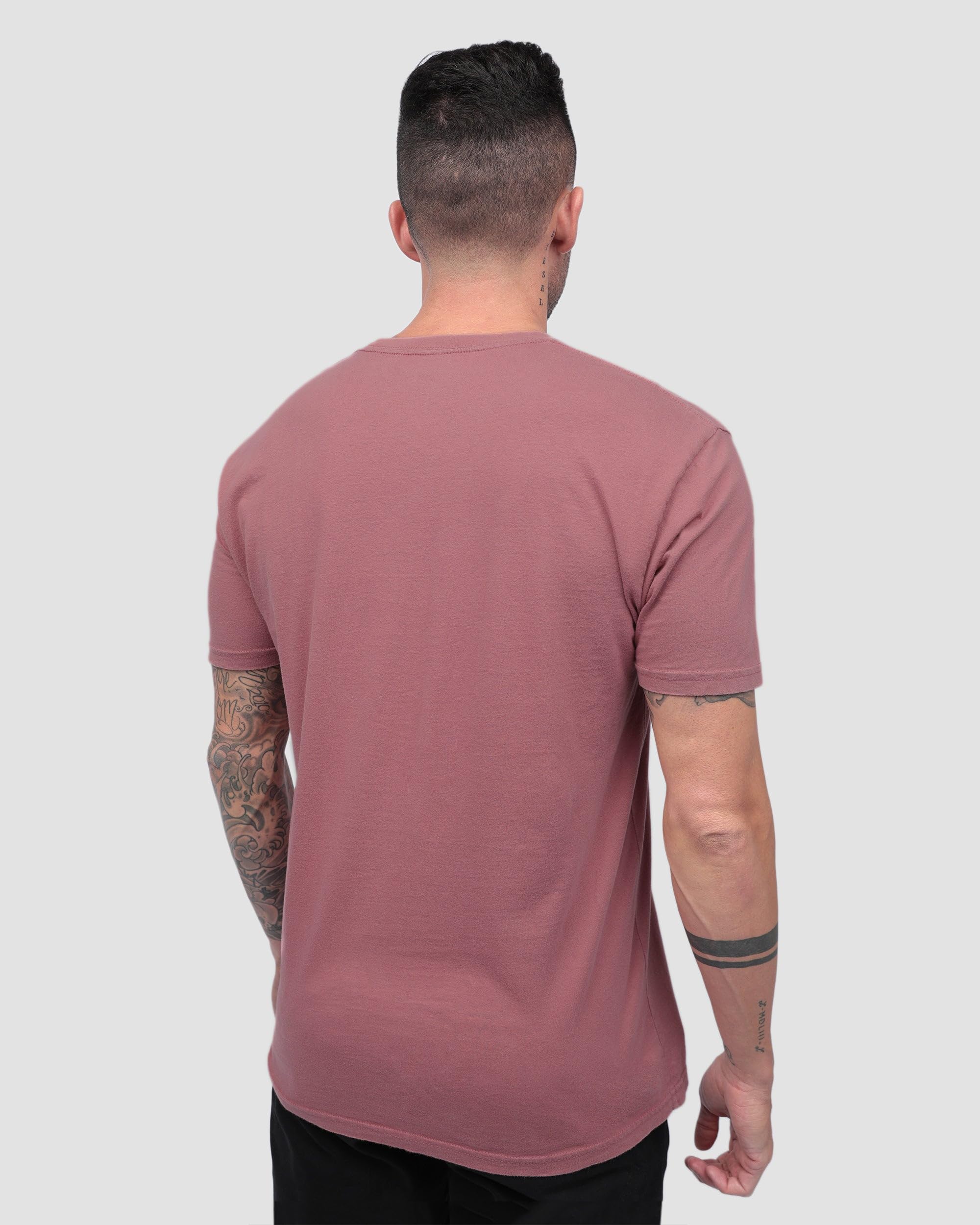 INTO THE AM Vintage Graphic Tees for Men S - 3XL Oversized Lightweight Retro Faded Soft Wash T-Shirt