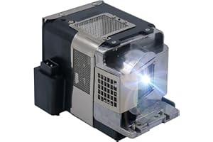 iQubay VLT-HC3800LP VLT-XD590LP Replaceme nt Projector Lamp Bulb for Mitsubishi HC3800 HC3800U HC3200 HC3900 HC4000 HC3200U HC3900U HC4000U XD590U HC77-10S HC77-11S GX-730 GX-735 Pro8200 with Housing