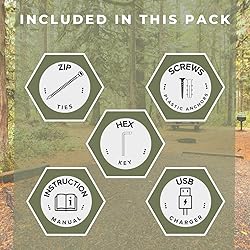 Tactiko Wire Trip Alarm - 80ft Kevlar Wire 129dB