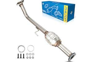 PHILTOP Front High FLow Catalytic Converter Fit For Honda Civic 1.7L 2001-2005 Replace# 54399, 642785, 40399,18160PLRA00,93228, 49483, 0991102, 4227, EC40399, 18190PMSA00,18190PMPA00 (EPA Compliant)