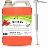 1 Gallon 100% Pure Organic Unrefined Extra Virgin Cold Pressed Rosehip Oil