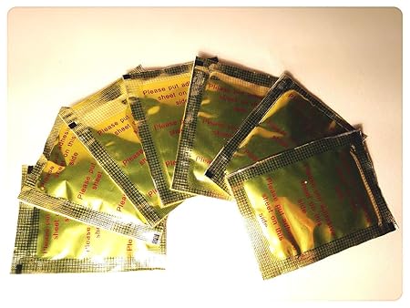 500 Stk. Abnehmen mit Bambuspflaster Gold Detox Vitalpflaster