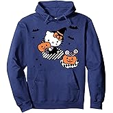 Hello Kitty Trick or Treat Halloween Hoodie Pullover Hoodie