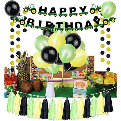 ホットセール2019 91pcs Tractor Construction Birthday Party