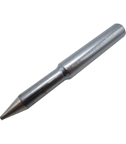 AiCE Tls MTG20/MTG21 Soldering Tip Set – Big & Small Chisel Tips For Weller WLC200, SPG80, SP80NUS, SP80NUK, SPG80L Stations (2-Pack)