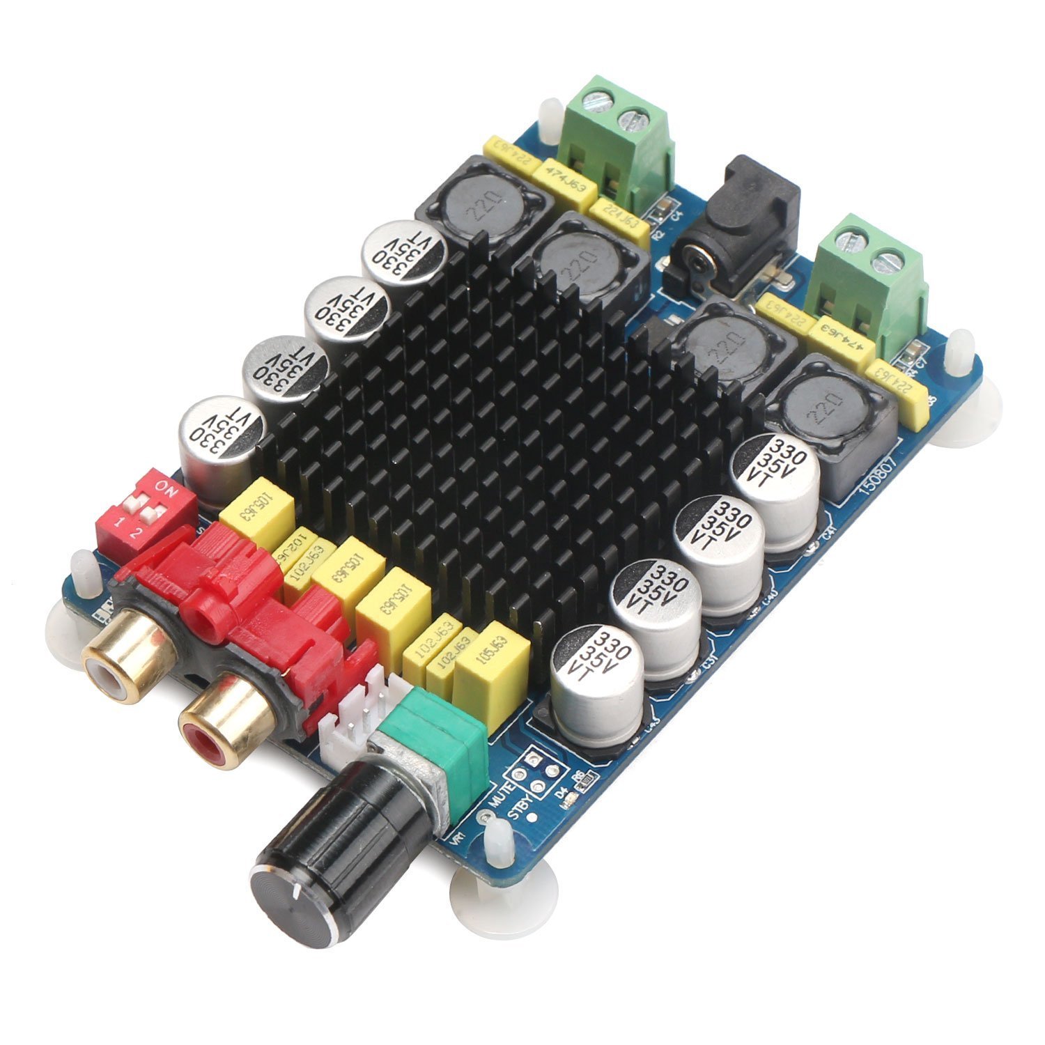 Tda7498 100w 100w Dual Channel Class D Audio Amplifier Board Dc 24v Digital Stereo Power Amp Module For 8w Home Theater Subwoofer Computer Speaker Motorcycle Buy Online In Gibraltar At Gibraltar Desertcart Com tda7498 100w 100w dual channel class