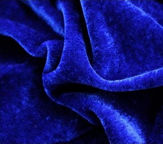 Amazon Moonfarm 全16色 手芸 用 ベロア 生地 約 幅150cm 2ｍ やや薄手 ブルー 布 生地 通販