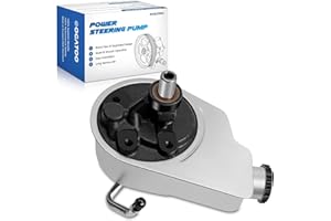 OGATOO Power Steering Pump with Reservoir Fits for Chevrolet Cadillac GMC 1996-2007 - Silverado 1500, Suburban 1500, Sierra 1500, Chevy Tahoe, Yukon XL 1500, Escalade Replaces 15267673,15076608, 20-8704