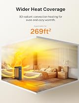 Pelonis Phoenix 13M Oil Filled Radiator 2500W Thermostat 13 Fins Black view 2
