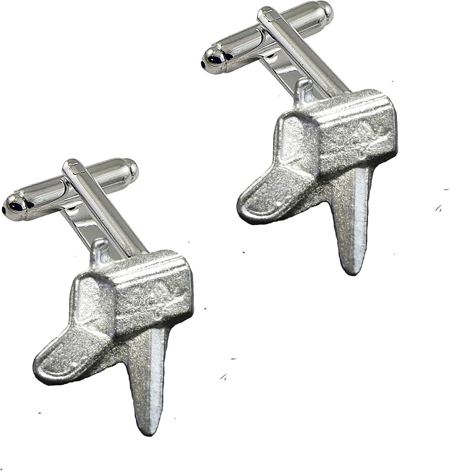 Derbyshire UK FT410 Briefkasten aus feinem englischen Zinn, 2,4 x 2,9 cm, 2 Stück