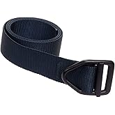 Bison Designs 38mm Wide Light Duty Belt with Black Buckle Navy XL
