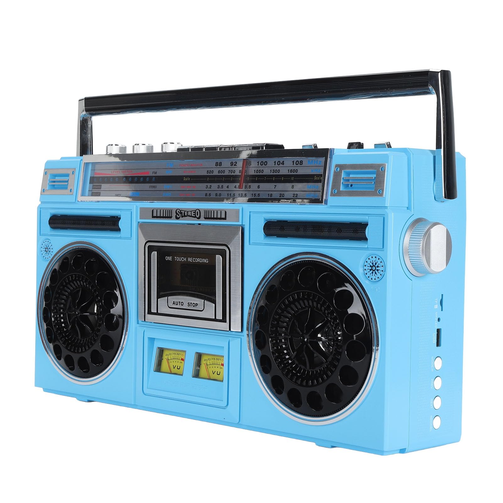 Photo 1 of Portable Cassette Tape Player - Retro Boombox Cassette Player, FM MW SW1 SW2 Radio Stereo, Bluetooth CasetteTape Player Recorder
