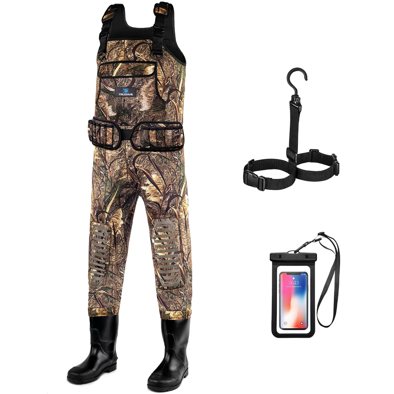 Trudave Fishing Waders for Men, Chest Waders with