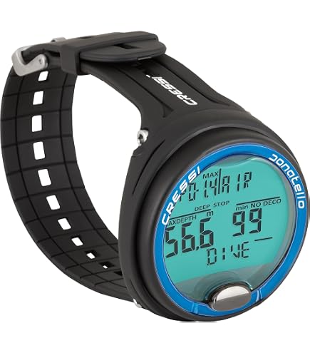 OCEANIC Maxview SPG - Oversized Submersible Pressure Gauge With Temperature - PSI/Fahrenheit, 36 Inch Hose Included