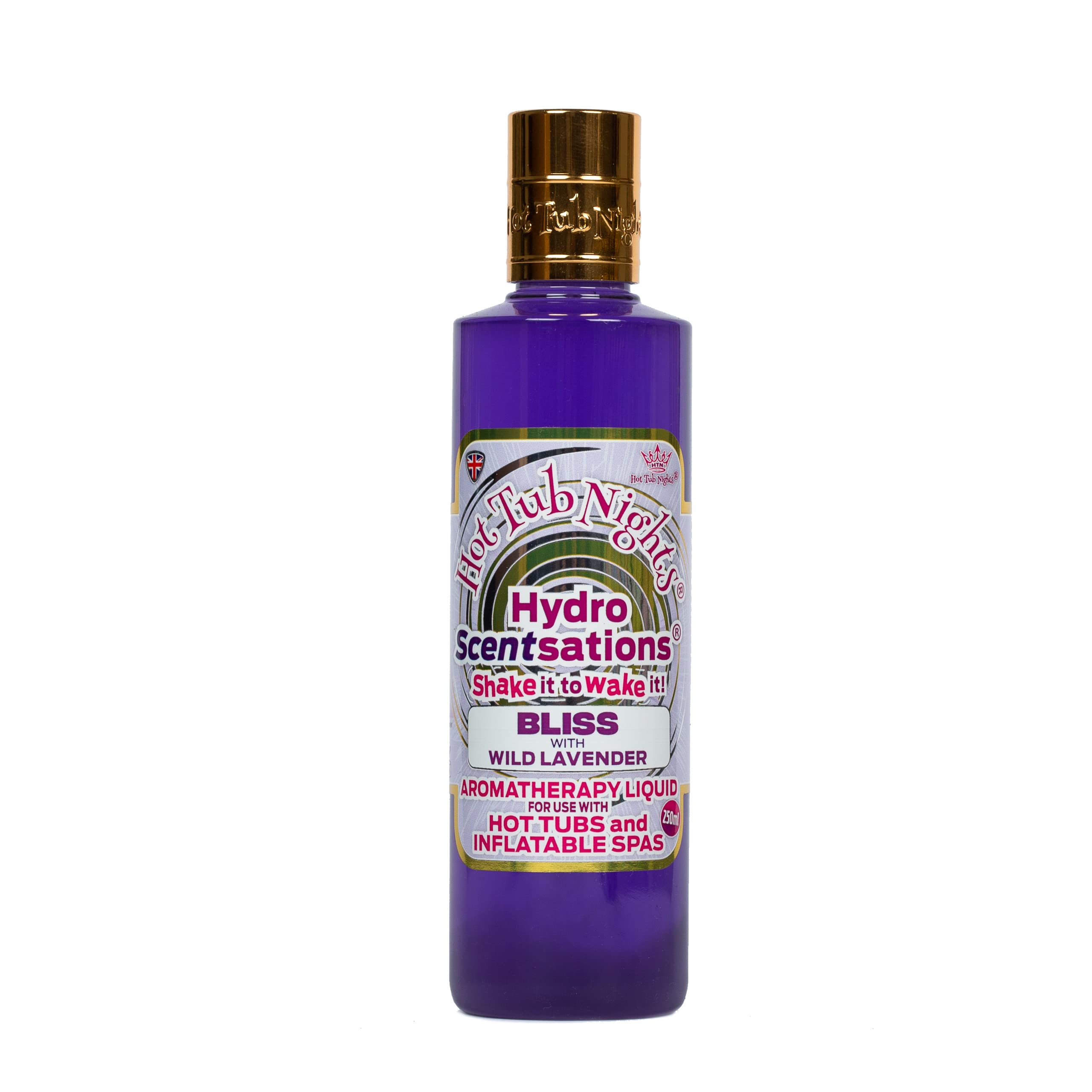 Hot Tub Nights Hydro Scentsations Aromatherapy Liquid ( Bliss With Lavender 1 x 250ml)