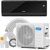 ROVSUN 12000 BTU Mini Split AC/Heating System with Inverter, 20 SEER2 Energy Saving 115V Ductless Split-System Air Conditioner with Pre-Charged Condenser, Heat Pump, Remote Control &amp; Installation Kit
