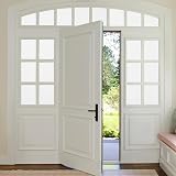 Lifetree Frosted Window Film 44.5x200cm Self-Adhesive Privacy Film White view 9