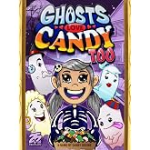 Ghosts Love Candy Too, A Trick or Treat Candy Themed Family Card Game for 2 to 6 Players - 25th Century Games