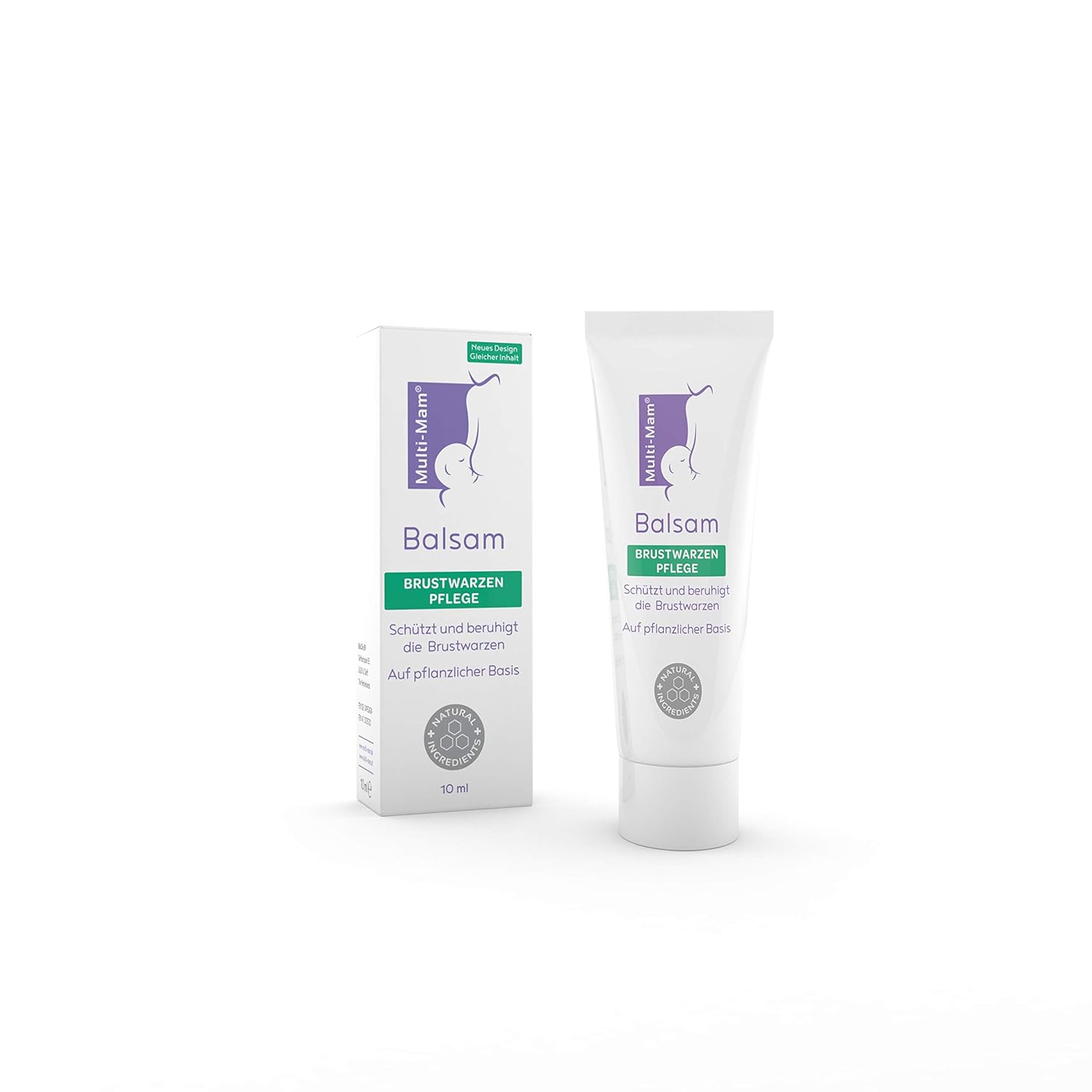 Multi-Mam Brustwarzenbalsam für stillende Mütter - 10ml Tube (1 Pack)