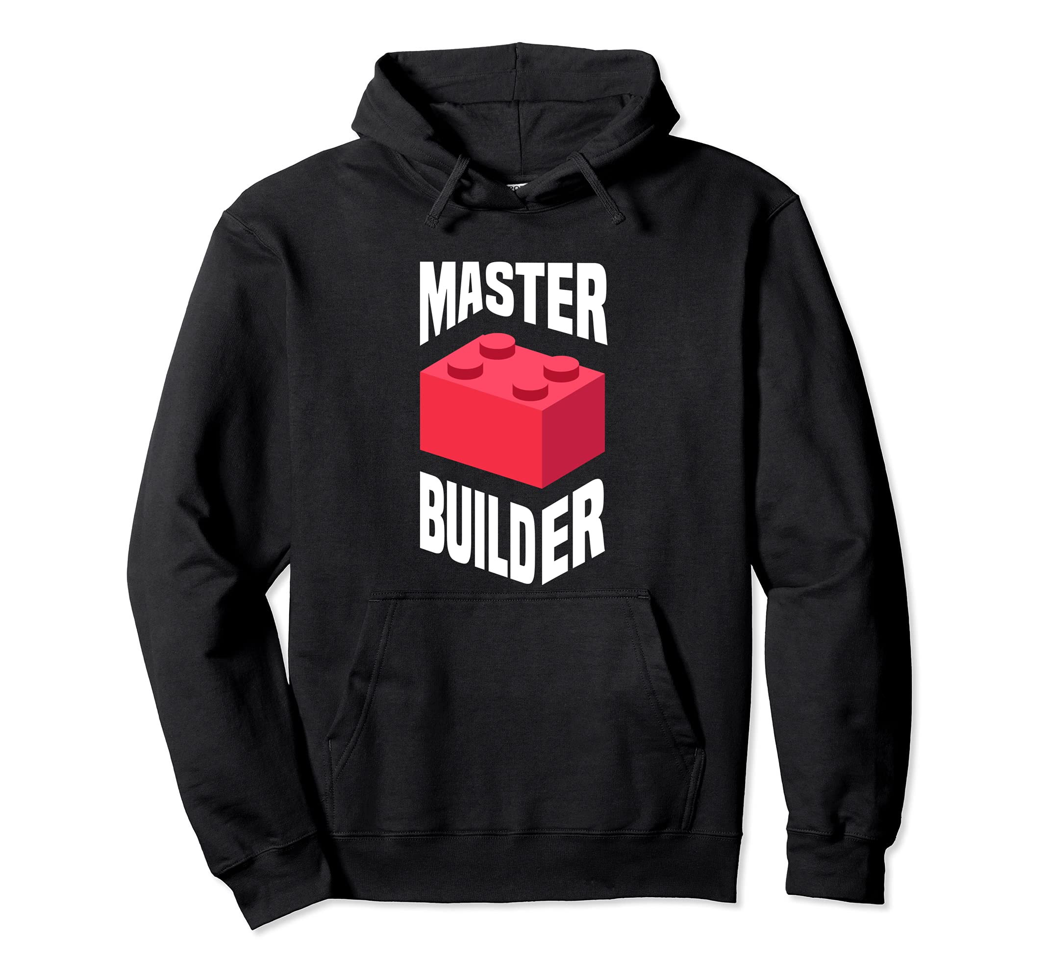 Master Builder Brick Builders Building Blocks Toys Cool Toy Pullover Hoodie