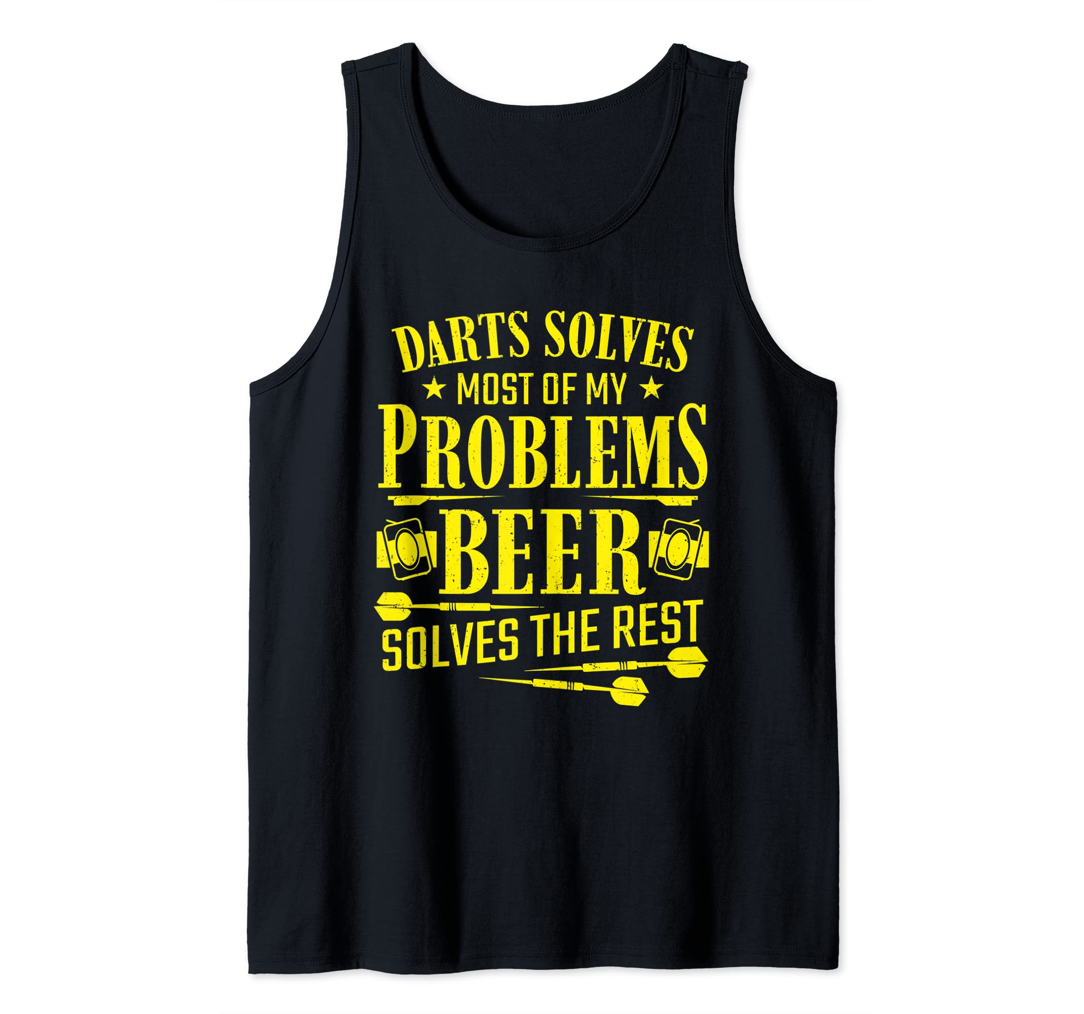 Dart Outfit For Darts Player Dartboard Beer Tank Top