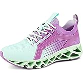 Women's Walking Shoes Lightweight Breathable Tennis Running Blade Fashion Sneakers for Athletic Sports Training Jogging Travel