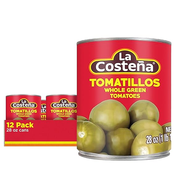 LA COSTEÑA CANNED TOMATILLOS FOR MEXICAN FOOD, TOMATILLO...