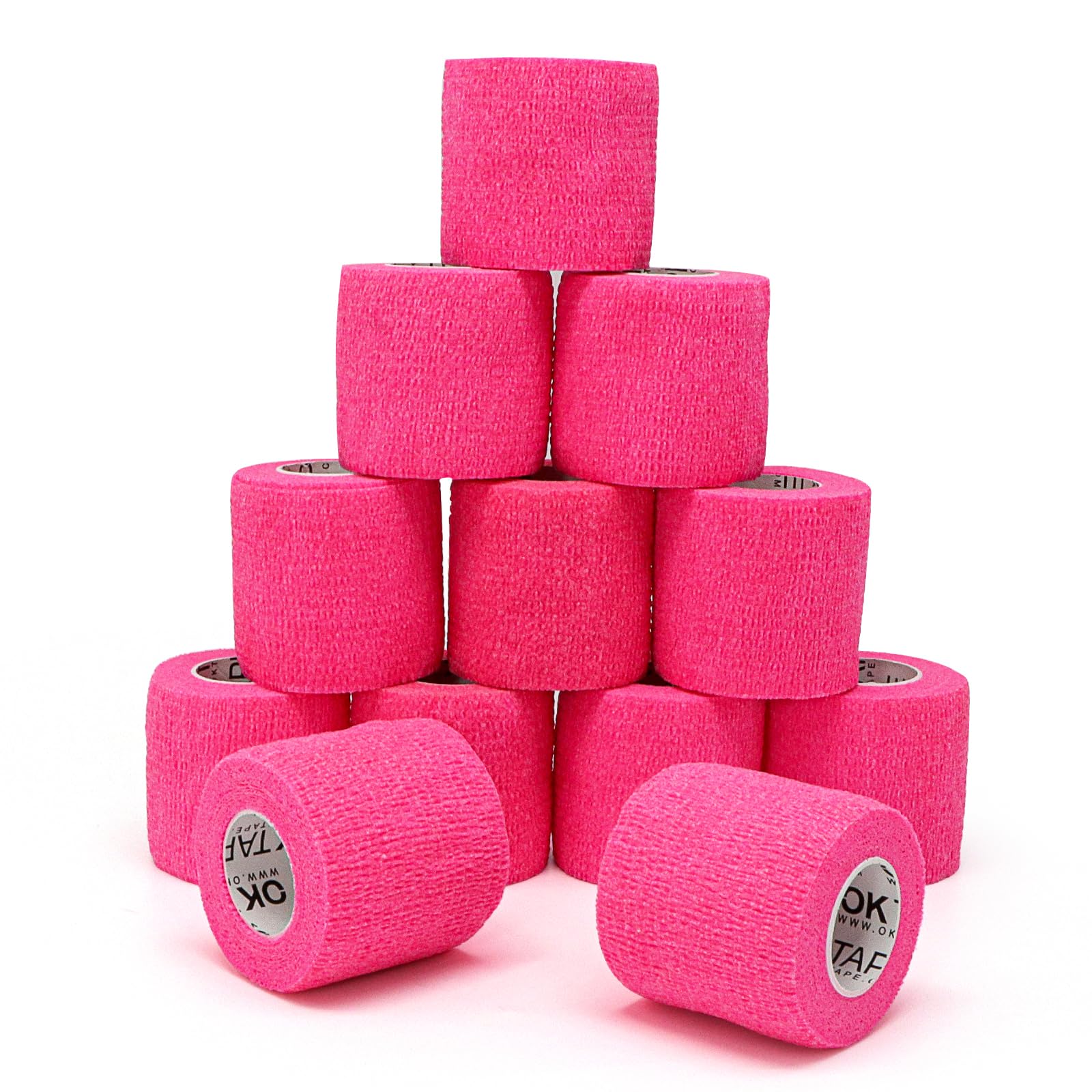 OK TAPE 12 Rolls Self Adhesive Bandage